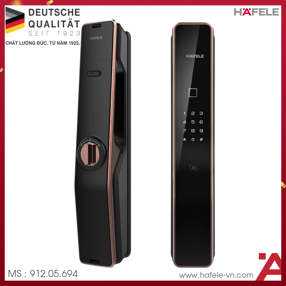 Khóa Điện Tử PP9000 Hafele 912.05.694