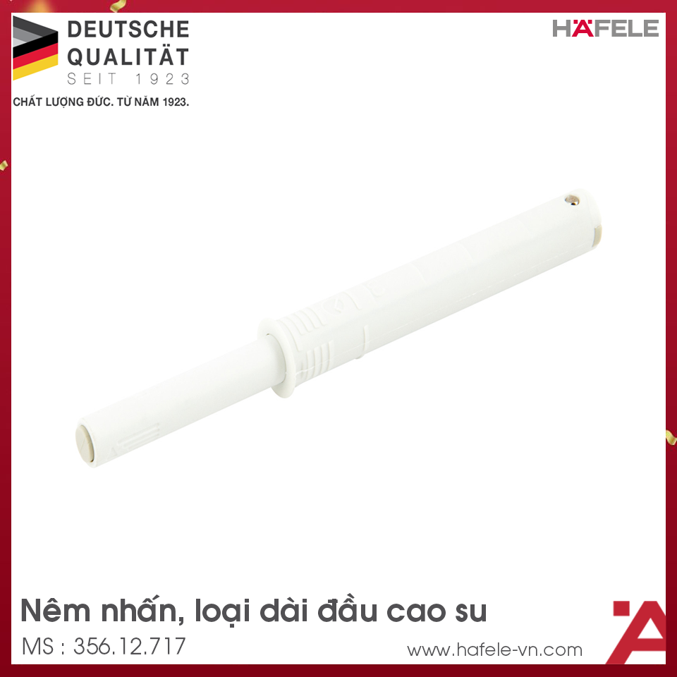 Nêm Nhấn Dài Đầu Cao Su Hafele 356.12.717