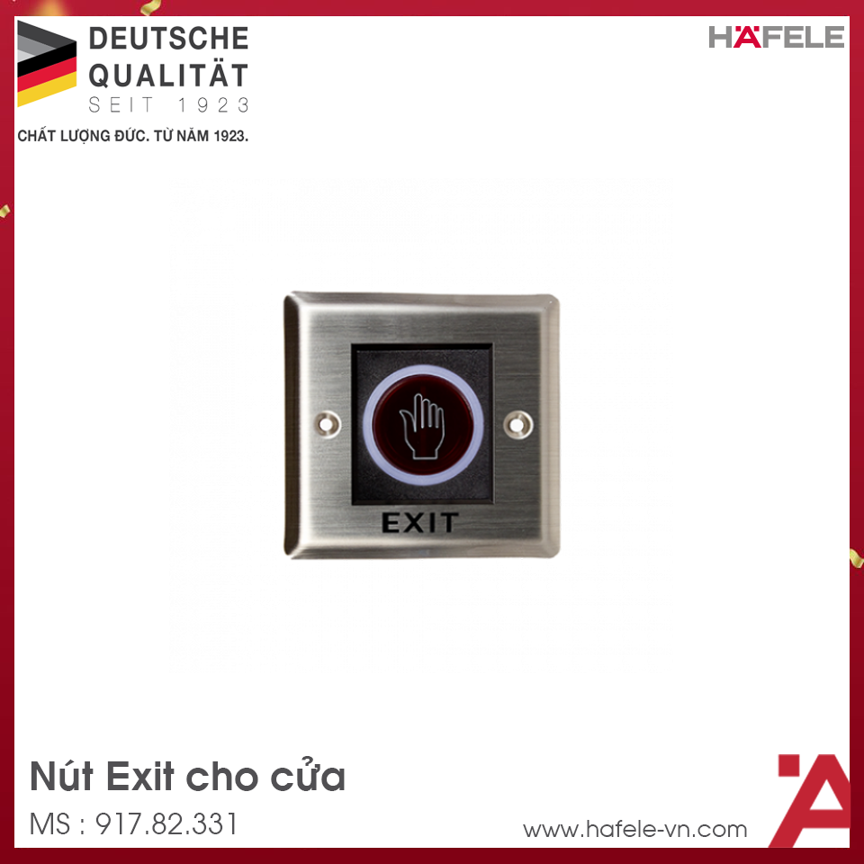 Nút Thoát Exit Cho Cửa Hafele 917.82.331