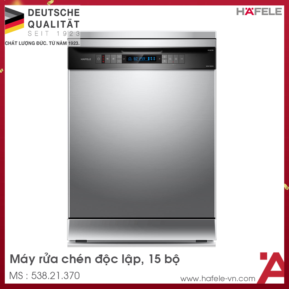 Máy Rửa Chén Độc Lập HDW-F6051S Hafele 538.21.370