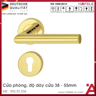 Tay Nắm Gạt Cửa Phòng Hafele 903.92.558