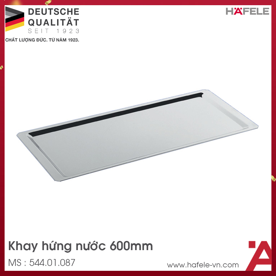 Khay Hứng Nước 600mm Inox Hafele 544.01.087