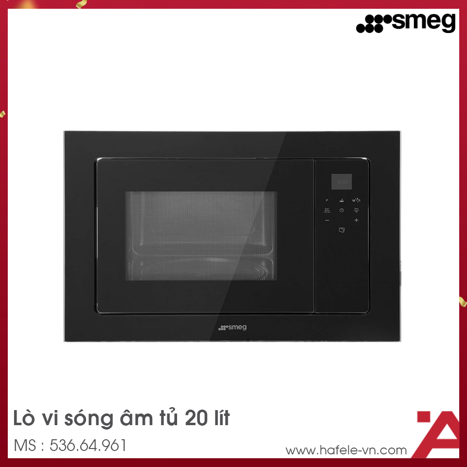 Lò Vi Sóng Kết Hợp Nướng Smeg FMI120N2 536.64.961