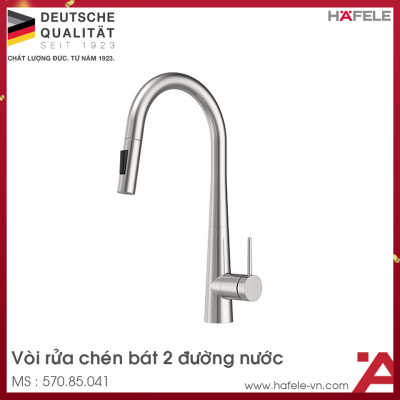 Vòi Rửa Chén Bát Inox HT24-SH1P417 Hafele 570.85.041