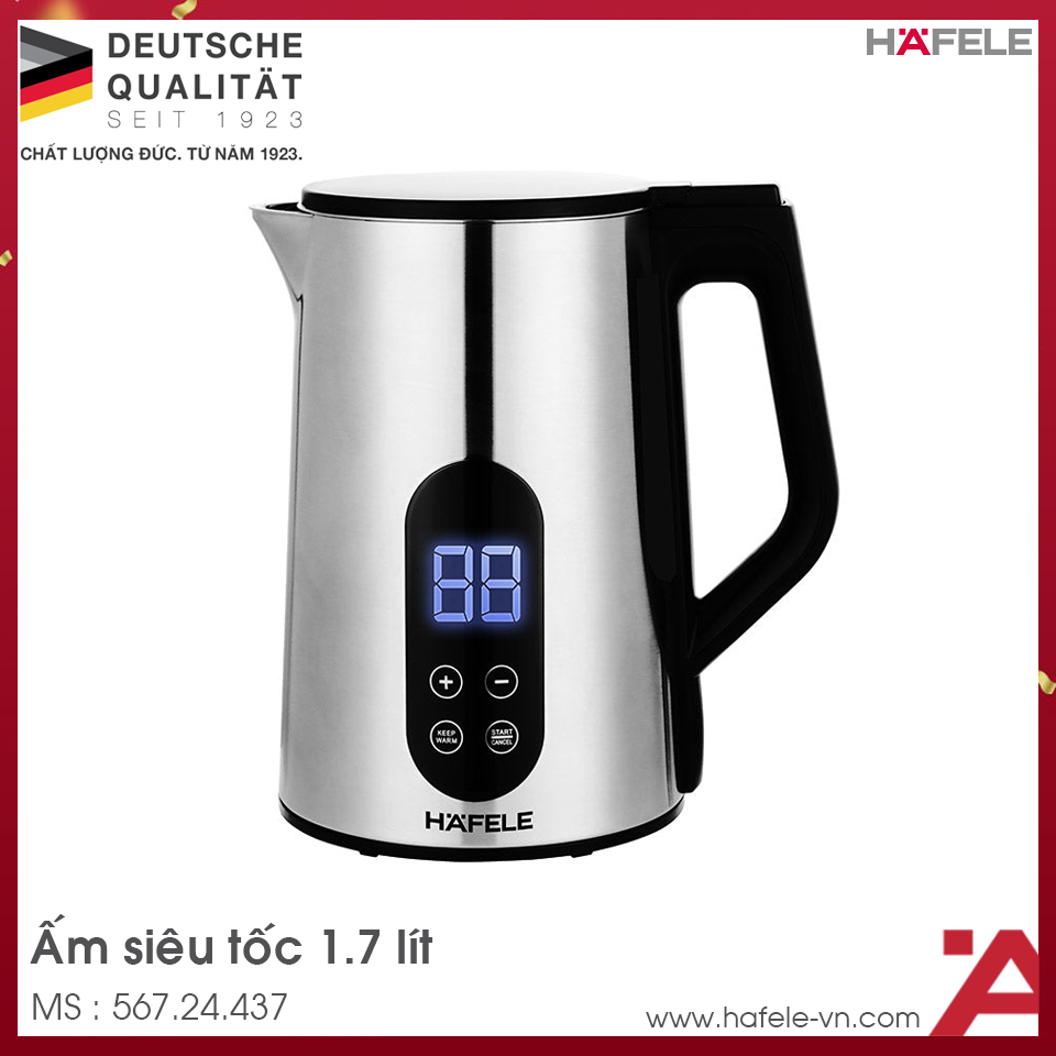 Ấm Đun Nước Siêu Tốc HS-K1707DX Hafele 535.44.170
