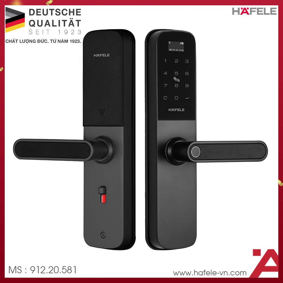 Khóa Điện Tử DL6000 Hafele 912.20.581