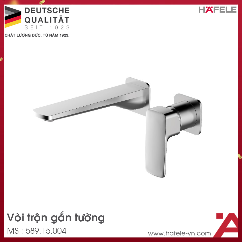 Vòi Trộn Gắn Tường Kobe 250 Hafele 589.15.004