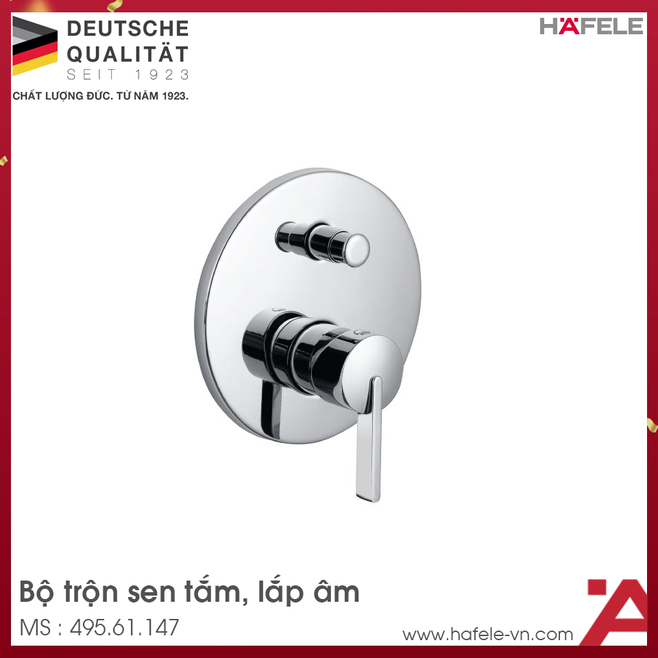 Bộ Trộn Âm 2 Đường Nước Roots Hafele 495.61.147