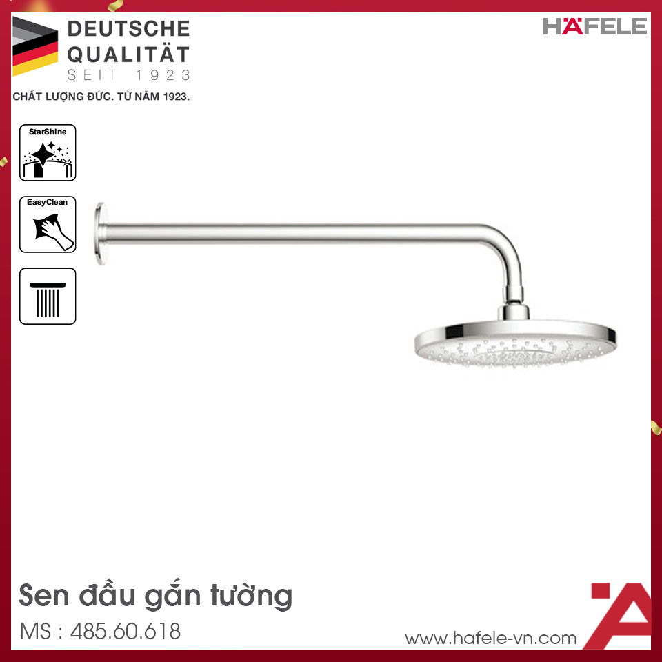 Sen Đầu Gắn Tường Airsense 227R Hafele 485.60.618