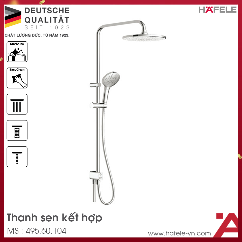 Thanh Sen Kết Hợp Không Bộ Trộn 227R Hafele 495.60.104