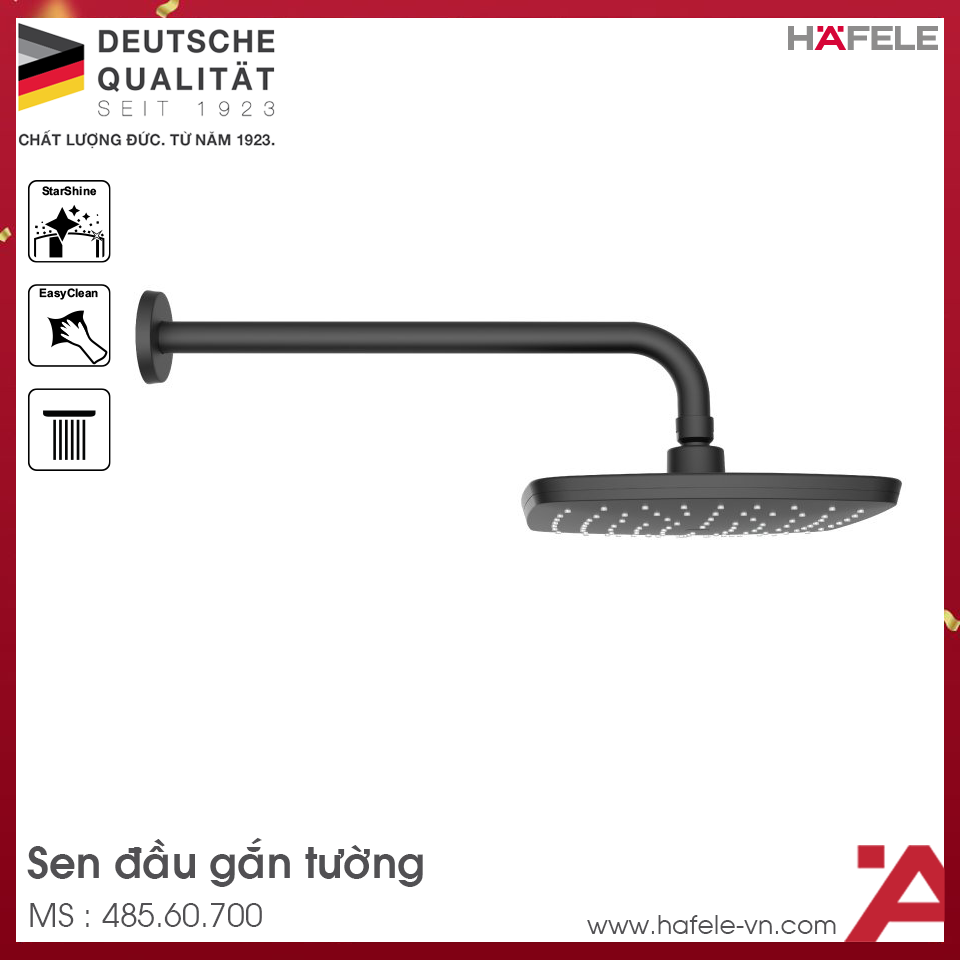 Sen Đầu Gắn Tường Airsense 219S Hafele 485.60.700