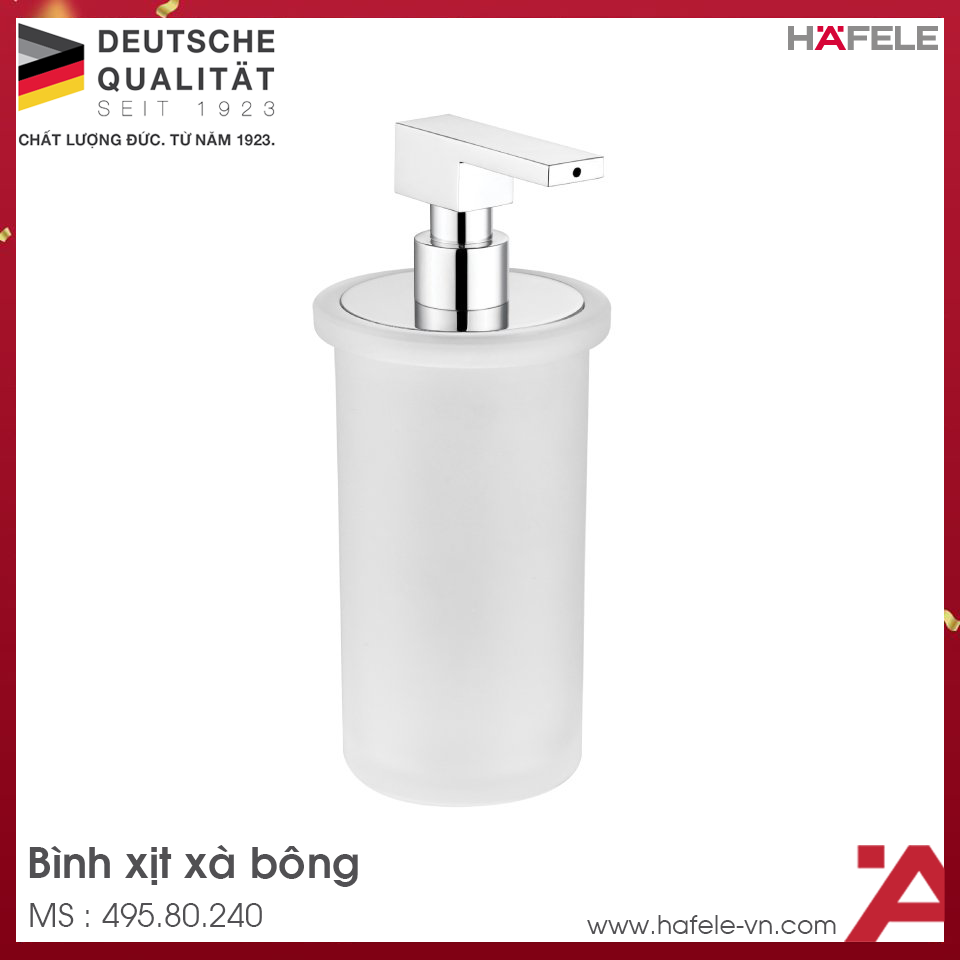 Ly Xịt Xà Phòng Hafele 495.80.240