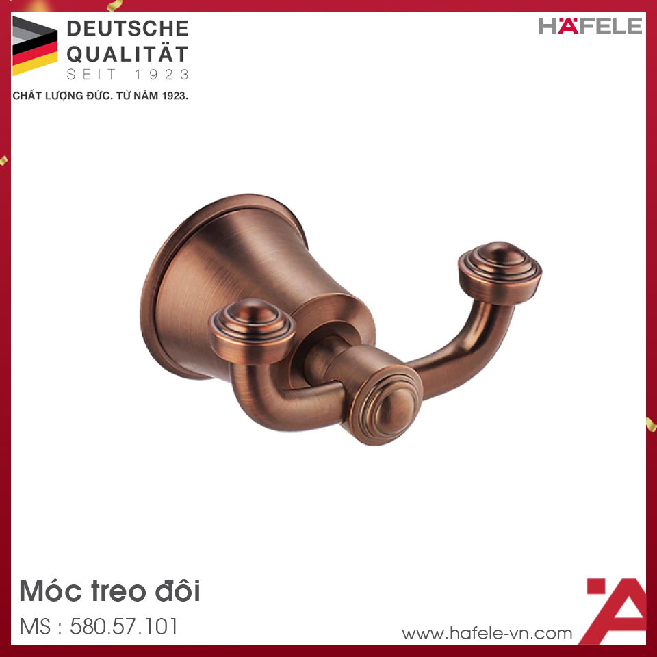Móc Đôi Kyoto Hafele 580.57.101