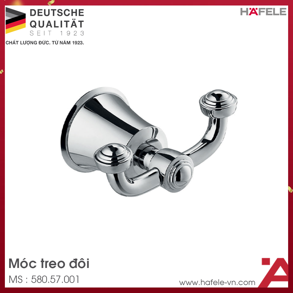 Móc Đôi Kyoto Hafele 580.57.001