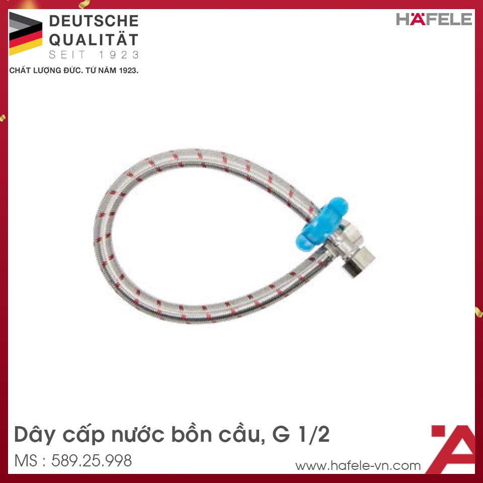 Dây Cấp Nước Bồn Cầu Hafele 589.25.998