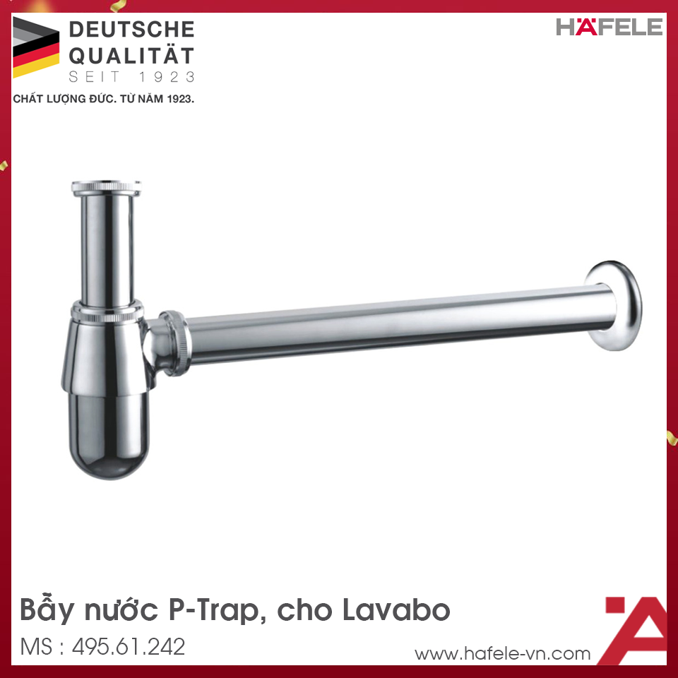 Bẫy Nước P-Trap Hafele 495.61.242