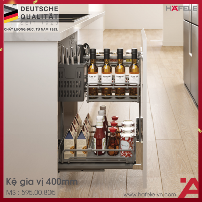 Kệ Đựng Gia Vị Omero Multi 400mm Kosmo 595.00.805