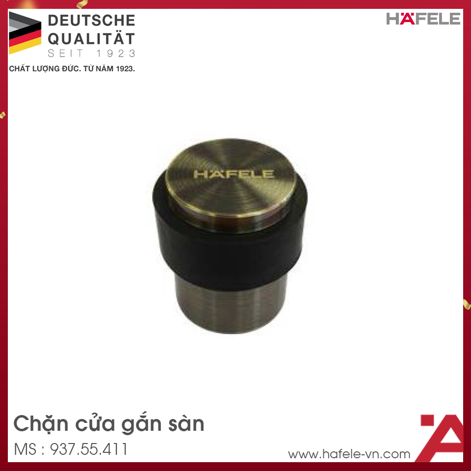Chặn Cửa Gắn Sàn Hafele 937.55.411