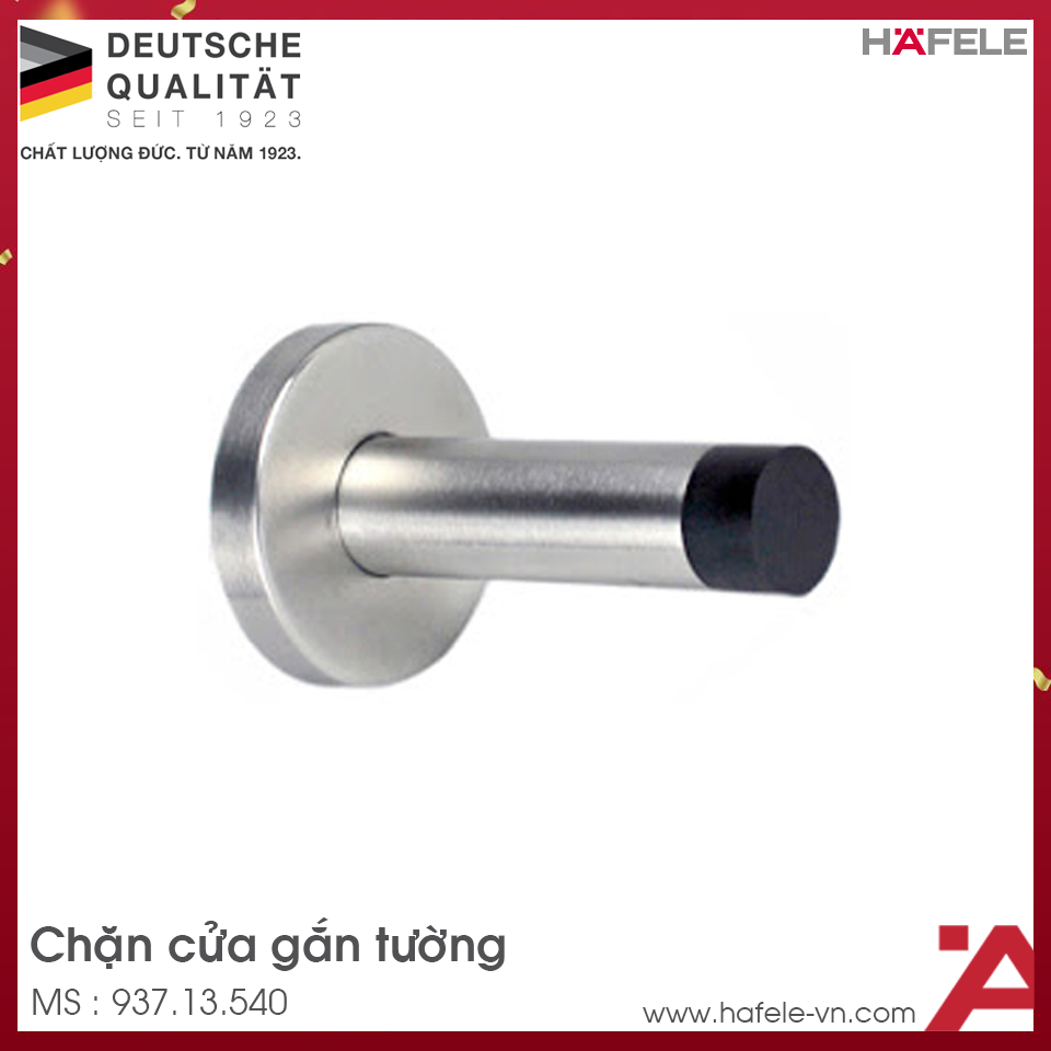 Chặn Cửa Gắn Tường 100mm Hafele 937.13.540