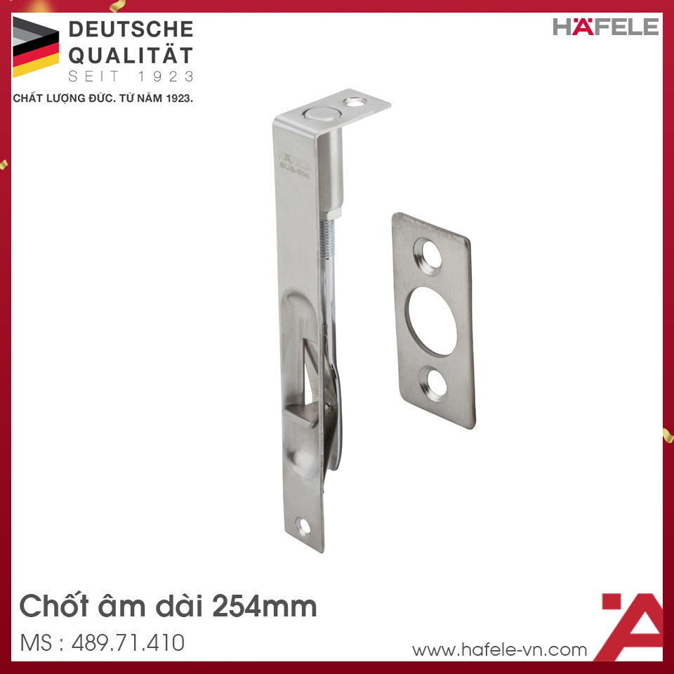 Chốt Cửa Âm 254mm Hafele 489.71.410