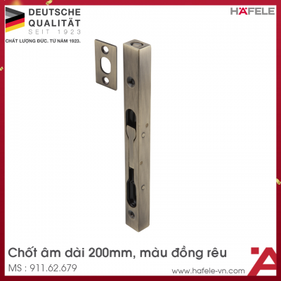 Chốt Âm 200mm Hafele 911.62.679