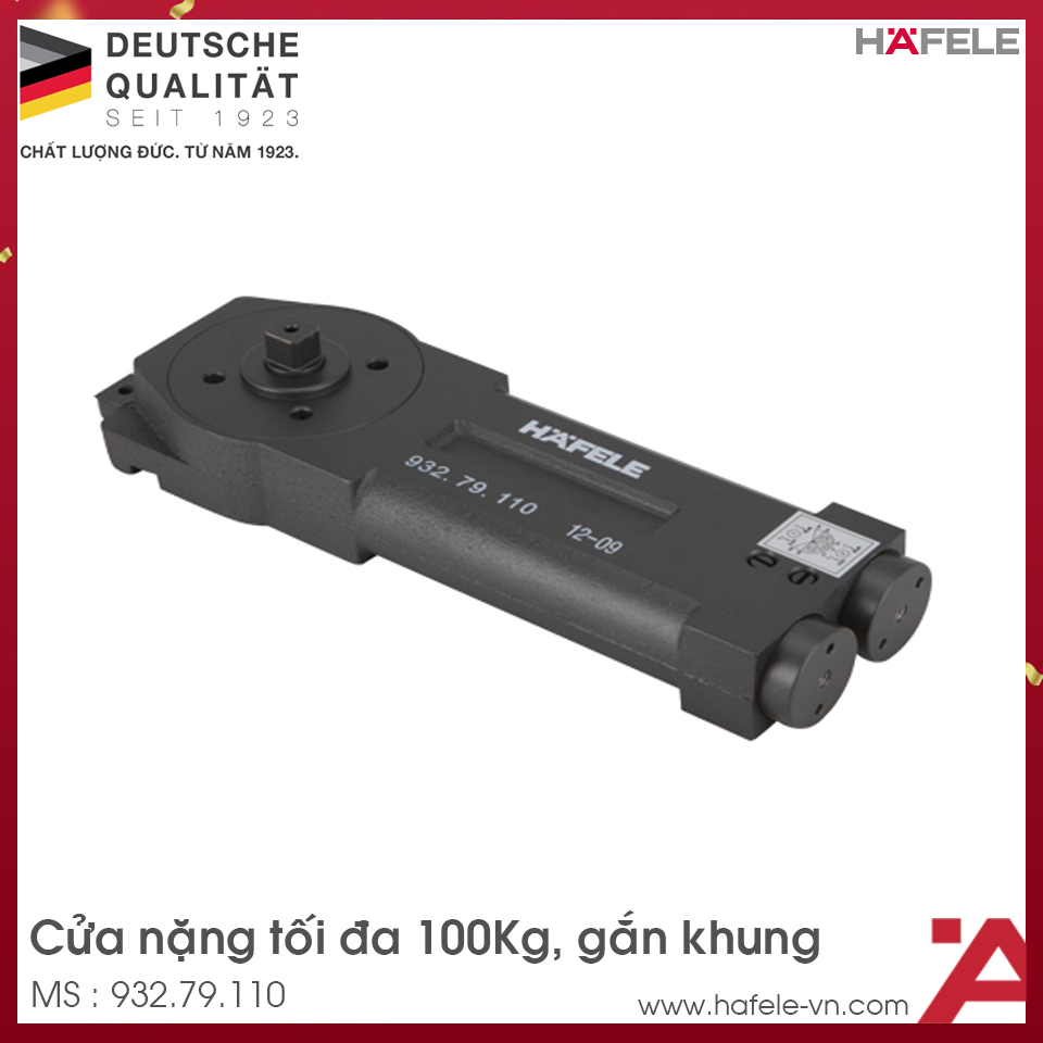 Thiết Bị Đóng Cửa Tự Động Gắn Khung EN3 Hafele 932.79.110