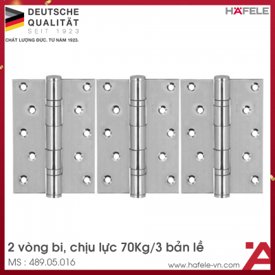 Bản Lề Lá DIY 2 Vòng Bi Hafele 489.05.016