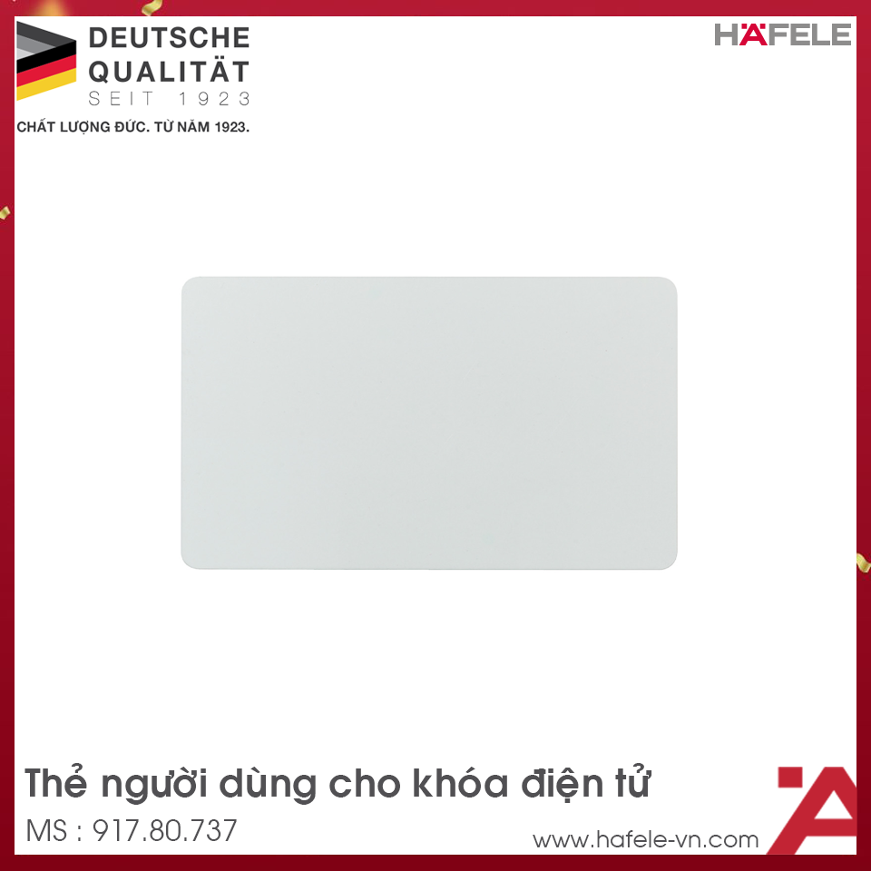 Thẻ Mifare Hafele 917.80.737