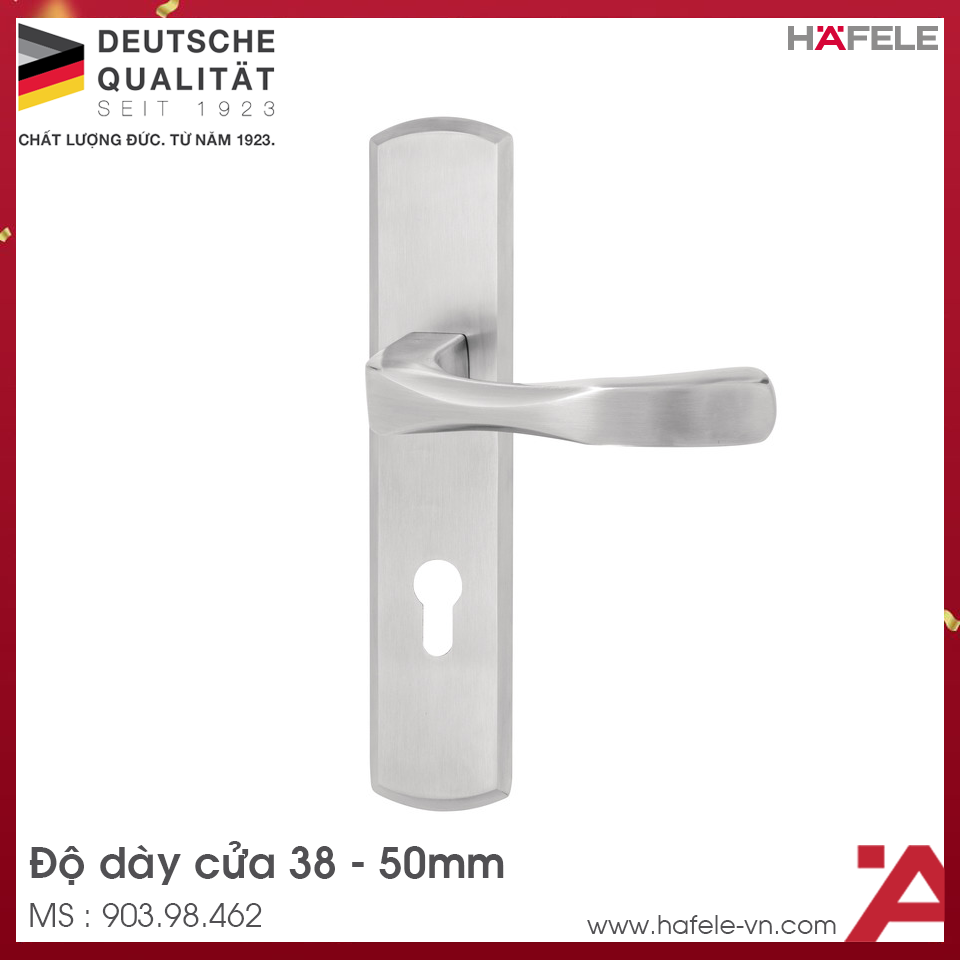 Tay Nắm Gạt Đế Dài Mở Phải C/C 72mm Hafele 903.98.462