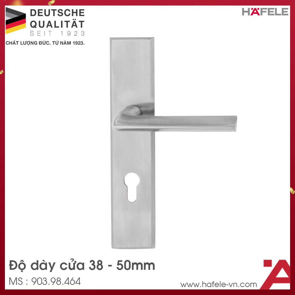 Tay Nắm Gạt Đế Dài C/C 72mm Hafele 903.98.464