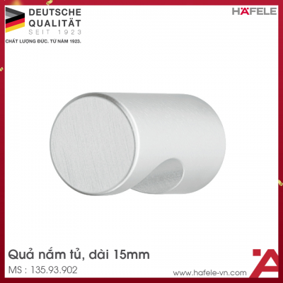 Quả Nắm Tủ 15mm Hafele 135.93.902