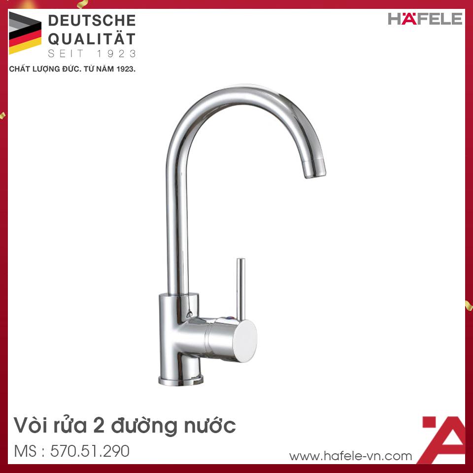 Vòi Rửa Chén AUGUSTUS HT-C220 Hafele 570.51.290