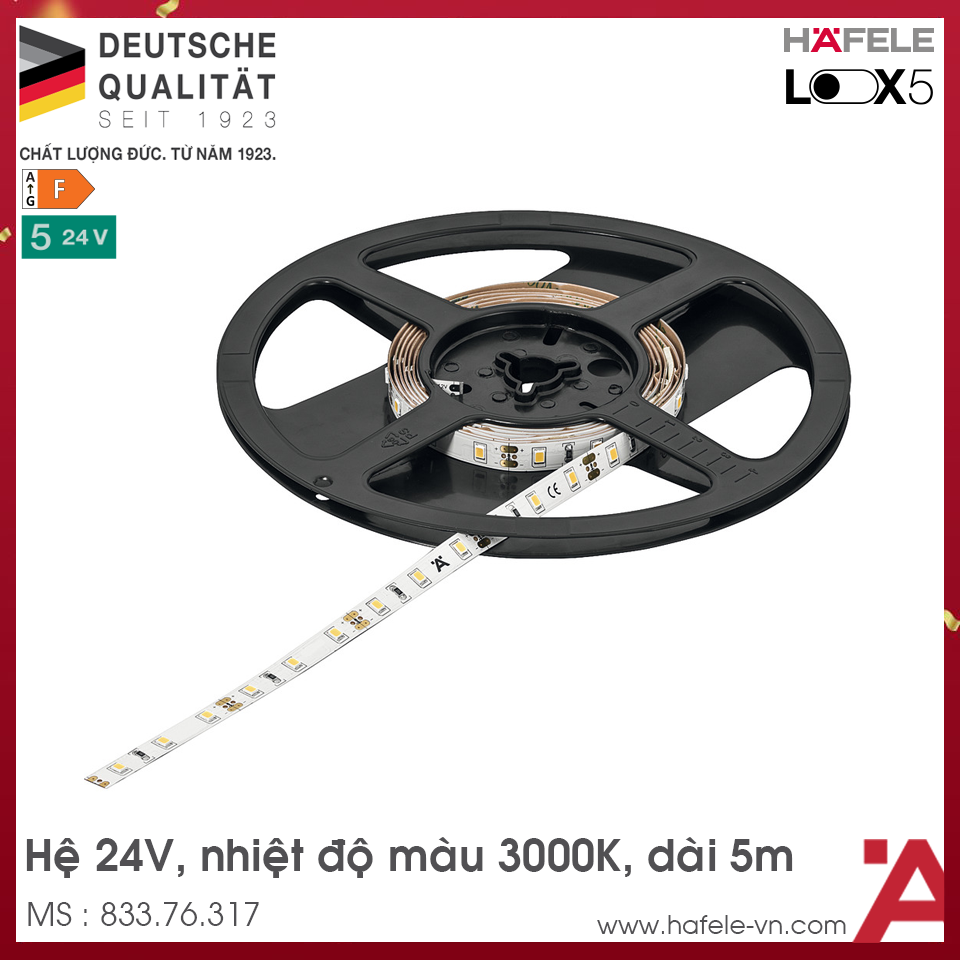 Đèn Led Dây 24V Loox5 Hafele 833.76.317