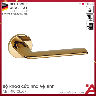 Bộ Khóa Tay Nắm Cửa DIY Set A Hafele 499.63.607