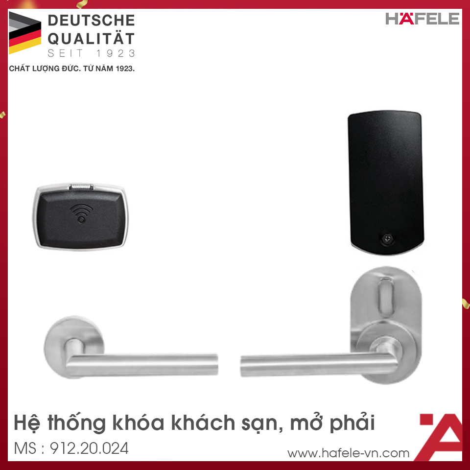 Hệ Thống Khóa Khách Sạn PL100 Hafele 912.20.024