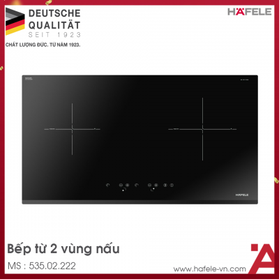 Bếp Từ Âm 2 Vùng Nấu Hafele 535.02.222