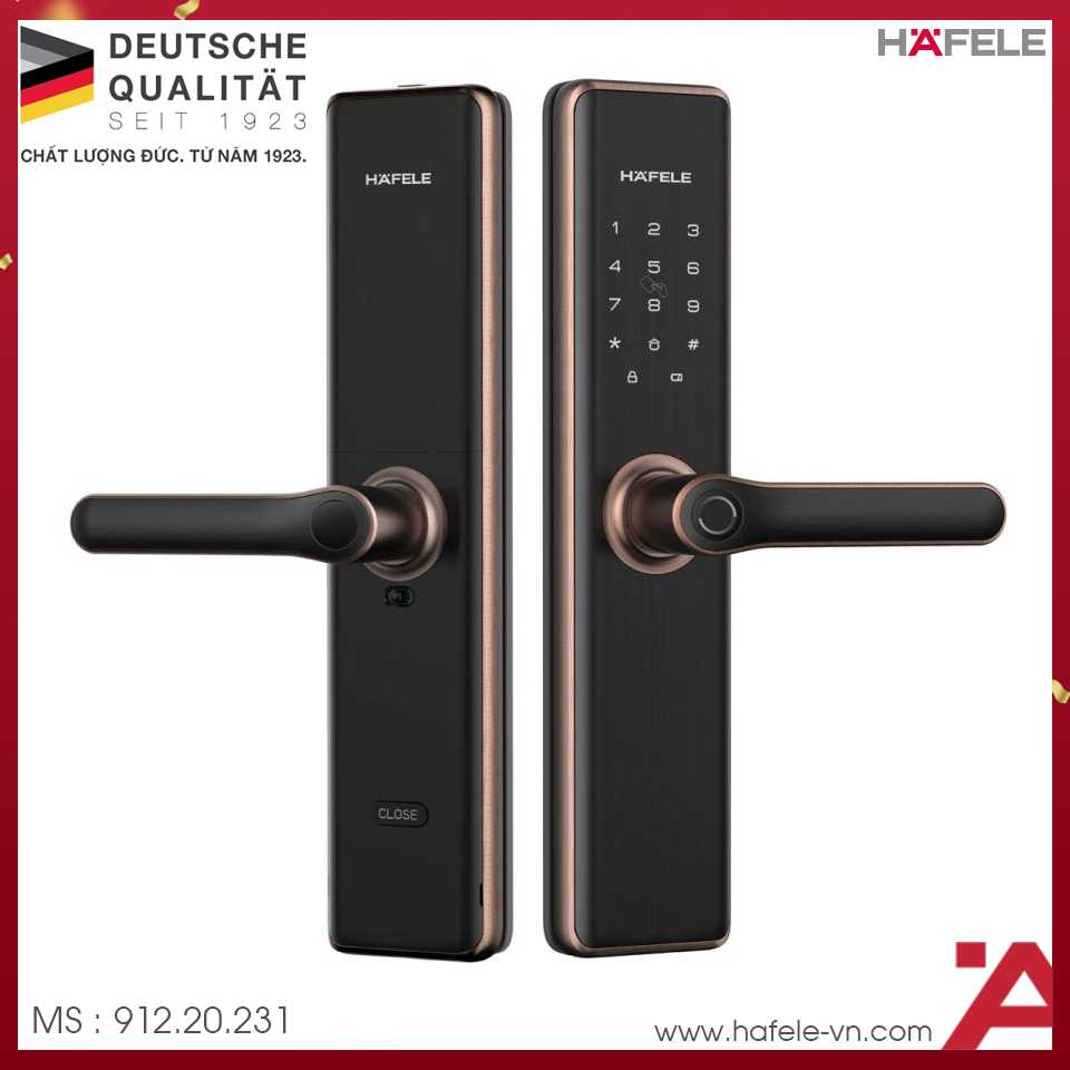 Khóa Điện Tử DL7600 Hafele 912.20.231