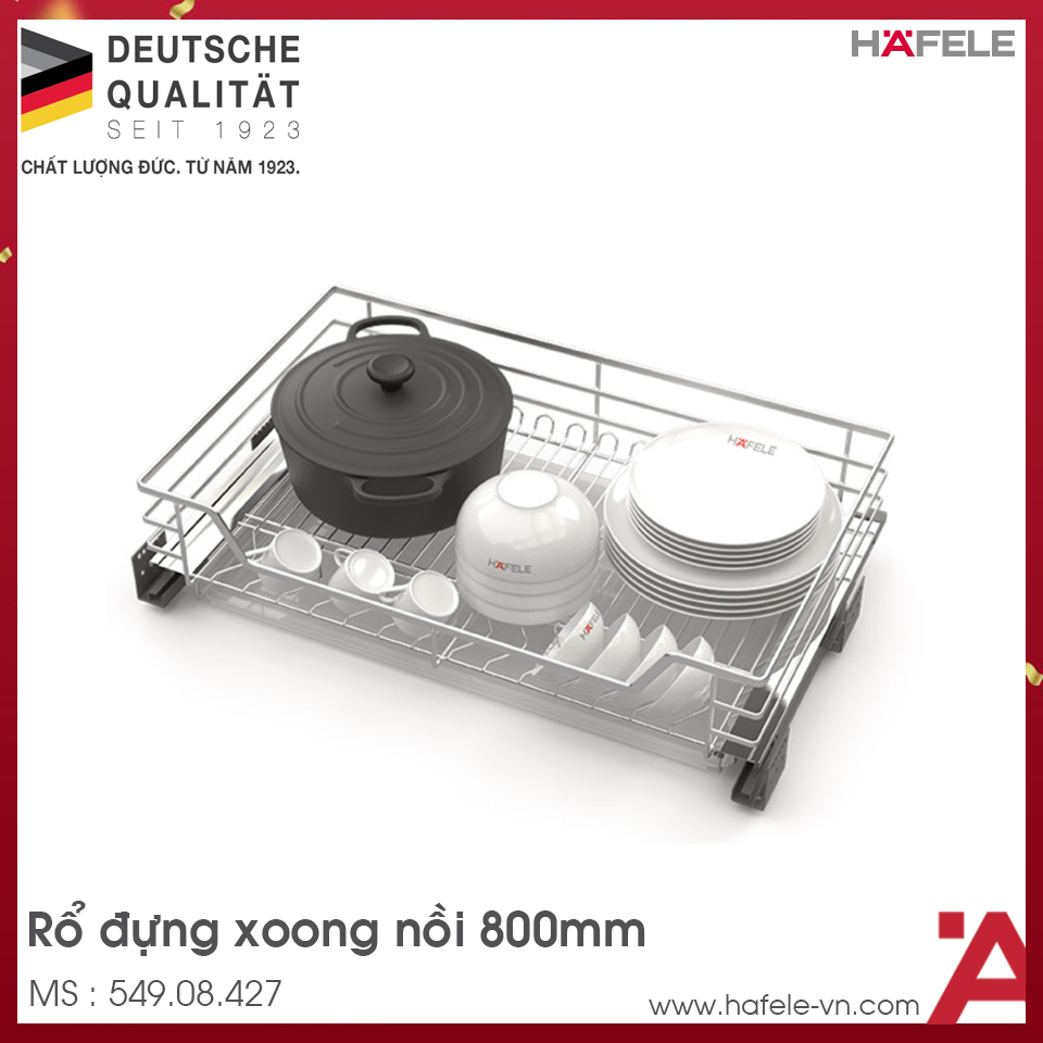 Rổ Đựng Xoong Nồi 800mm Hafele 549.08.427