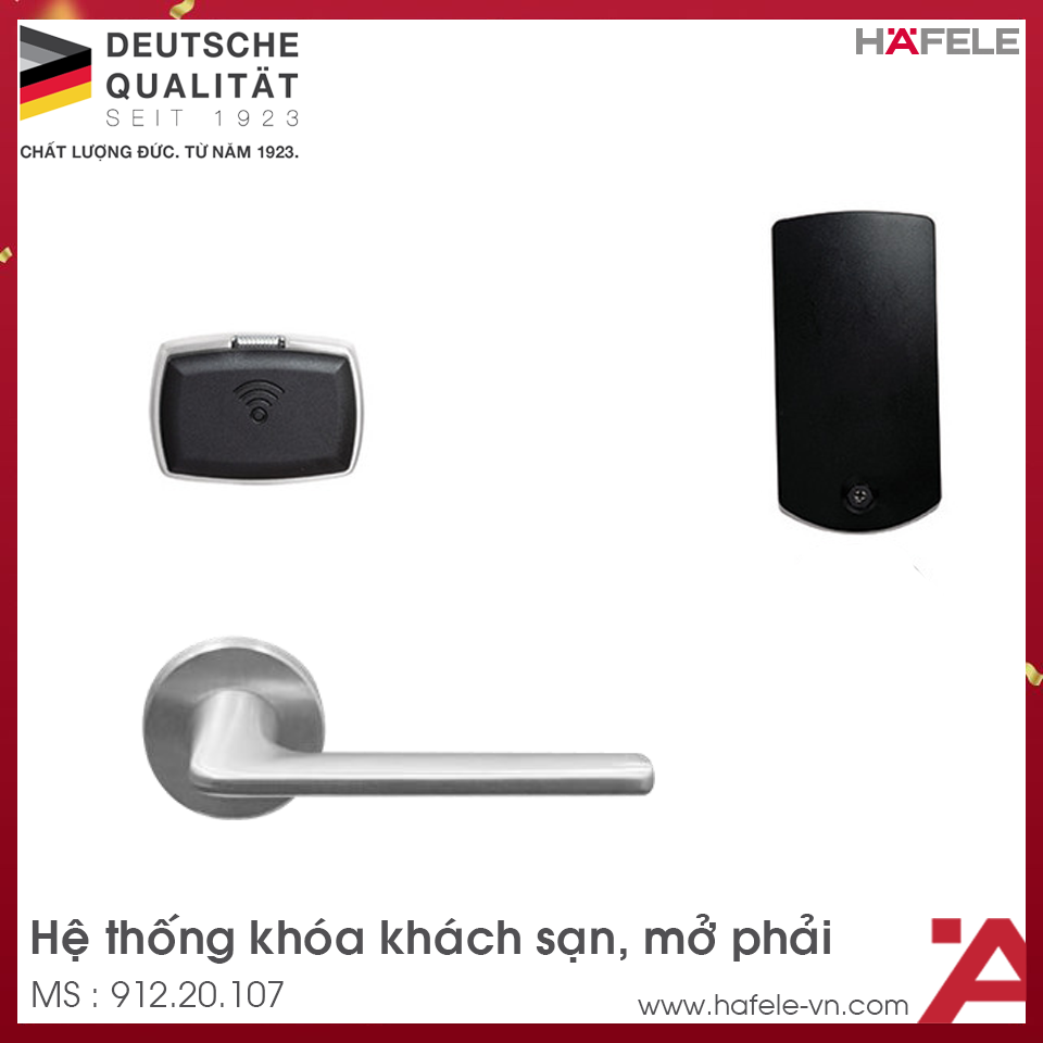 Hệ Thống Khóa Khách Sạn PL100 Hafele 912.20.107