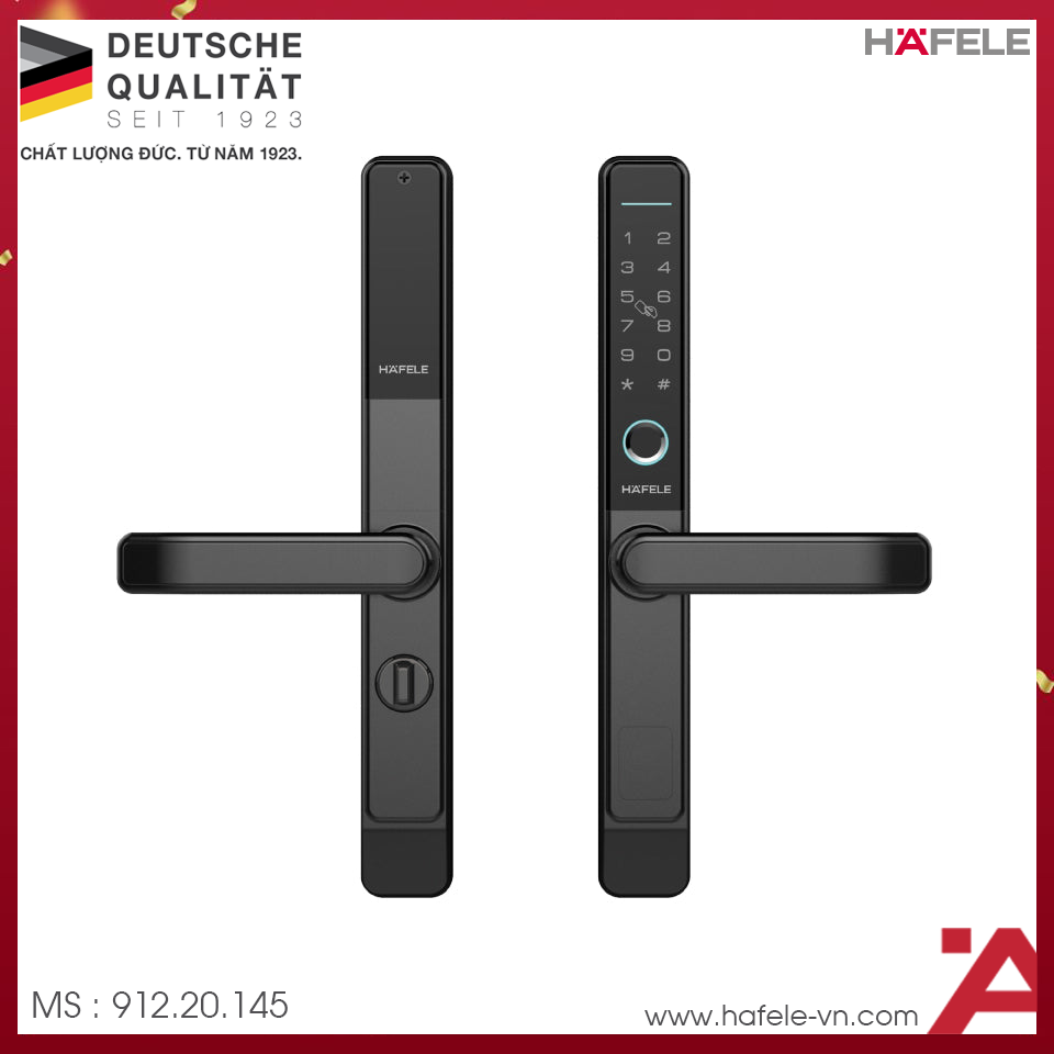 Khóa Điện Tử Cửa Nhôm DL6600 Hafele 912.20.145