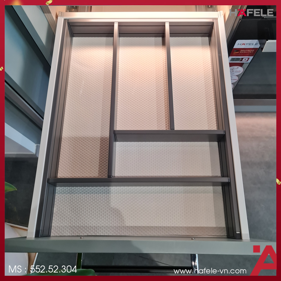 Khay Chia Ngăn Kéo 450mm Xám Hafele 552.52.304