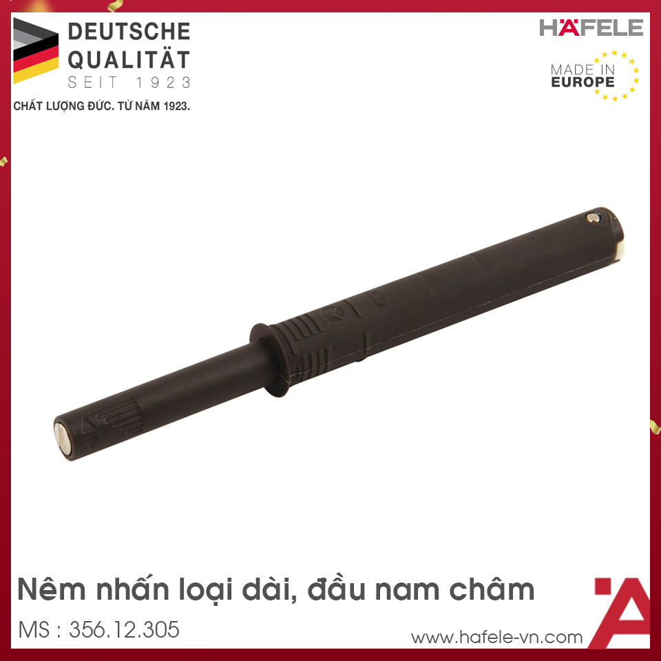 Nêm Nhấn Dài Đầu Nam Châm Hafele 356.12.305