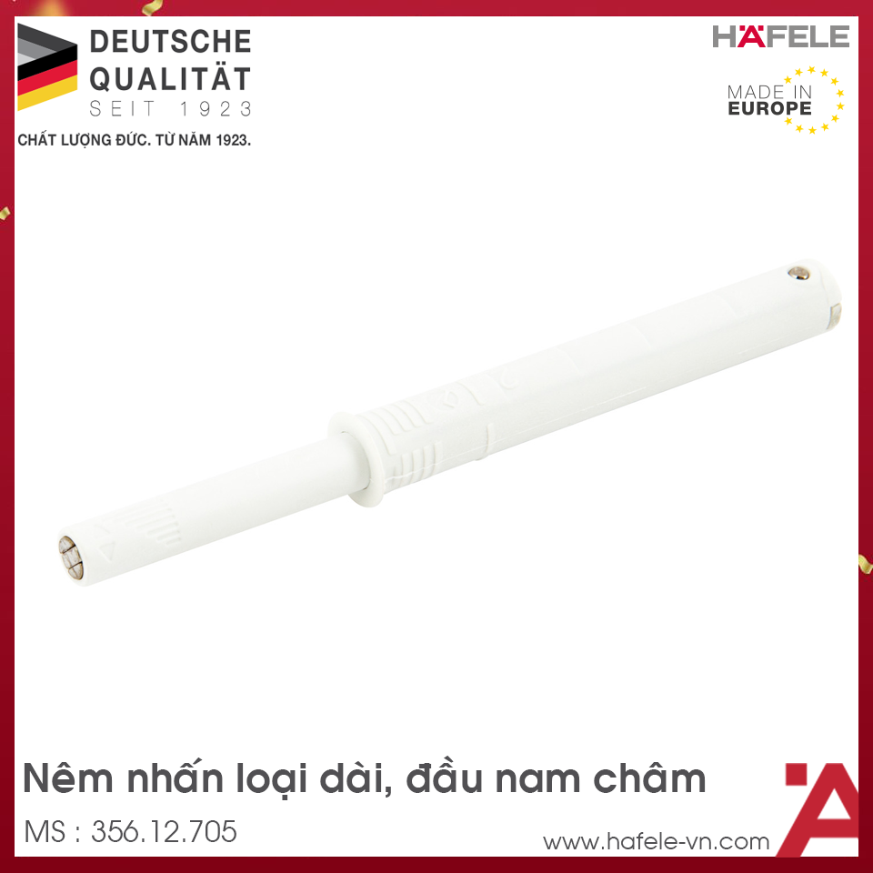 Nêm Nhấn Dài Đầu Nam Châm Hafele 356.12.705