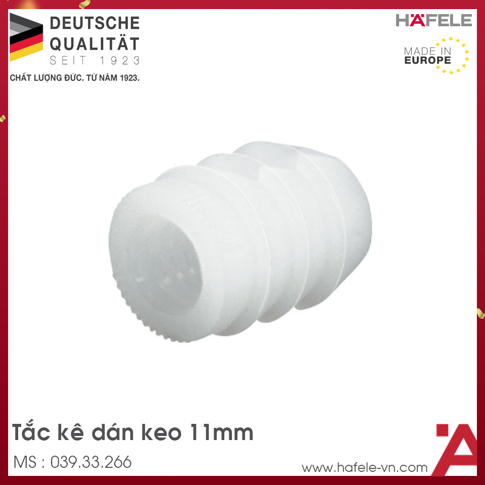 Tắc Kê Dán Keo 11mm Hafele 039.33.266