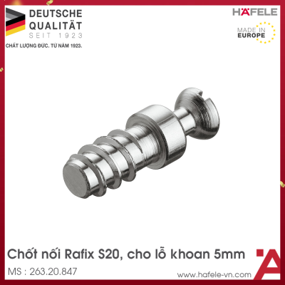 Chốt Nối Rafix S20 11mm Hafele 263.20.847