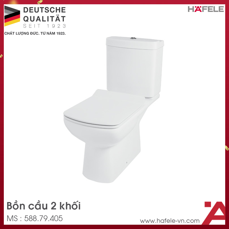 Bồn Cầu 2 Khối Compact Hafele 588.79.405