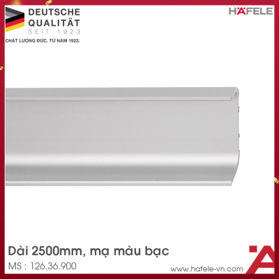 Tay Nắm Tủ Dạng Thanh Ngang Hafele 126.36.900