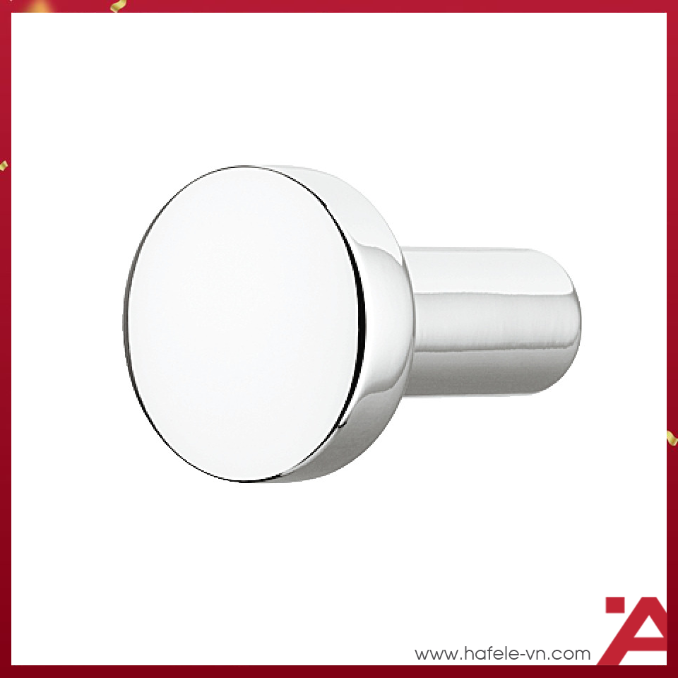 Quả nắm crom Hafele 110.35.271 2 Quả Nắm Tủ H1340 Hafele 110.35.271