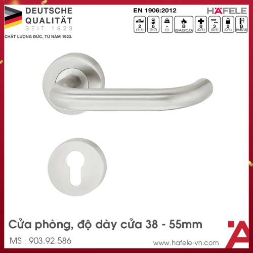 Tay Nắm Gạt Cửa Phòng Hafele 903.92.586