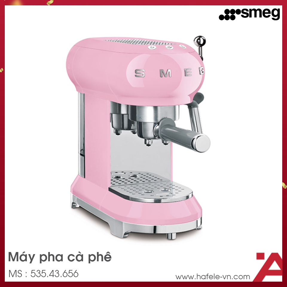 Máy Pha Cà Phê Smeg ECF01PKEU 535.43.656
